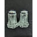 Fostoria Vintage 1903 Clear Salt & Pepper Shakers Set