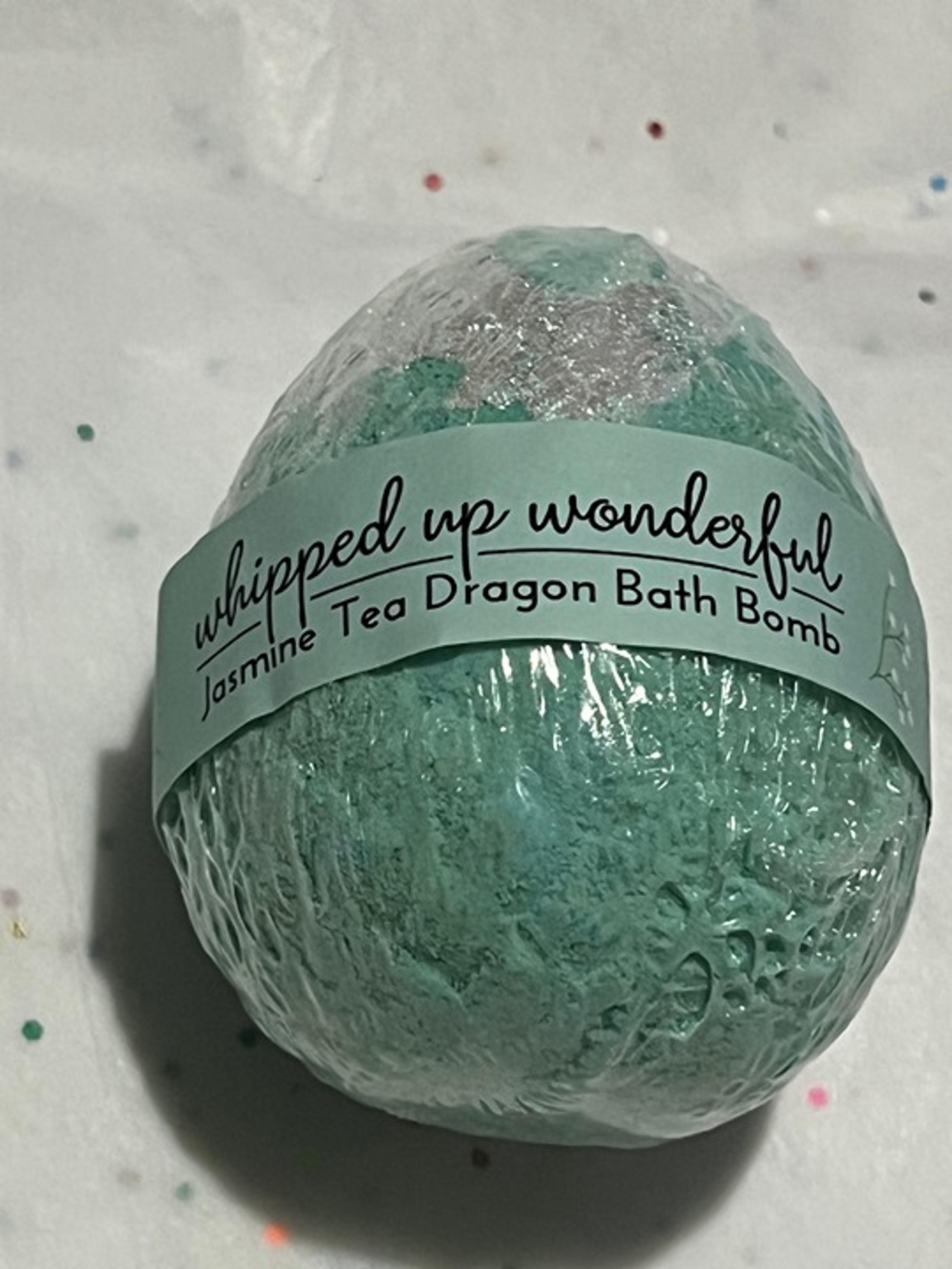 Whipped up Wonderful Jasmine Tea Dragon Bath Bomb * Owlcrate Jr.