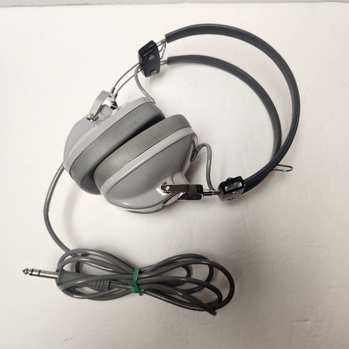 Monarch Stereo Foam Head Set ES-300 8 ohm Japan Gray Tested vintage