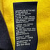 TOMMY HILFIGER Sweatshirt Size XL Yellow Blue Spell Out Sleeve 1/4 Zip Logo
