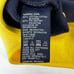 TOMMY HILFIGER Sweatshirt Size XL Yellow Blue Spell Out Sleeve 1/4 Zip Logo