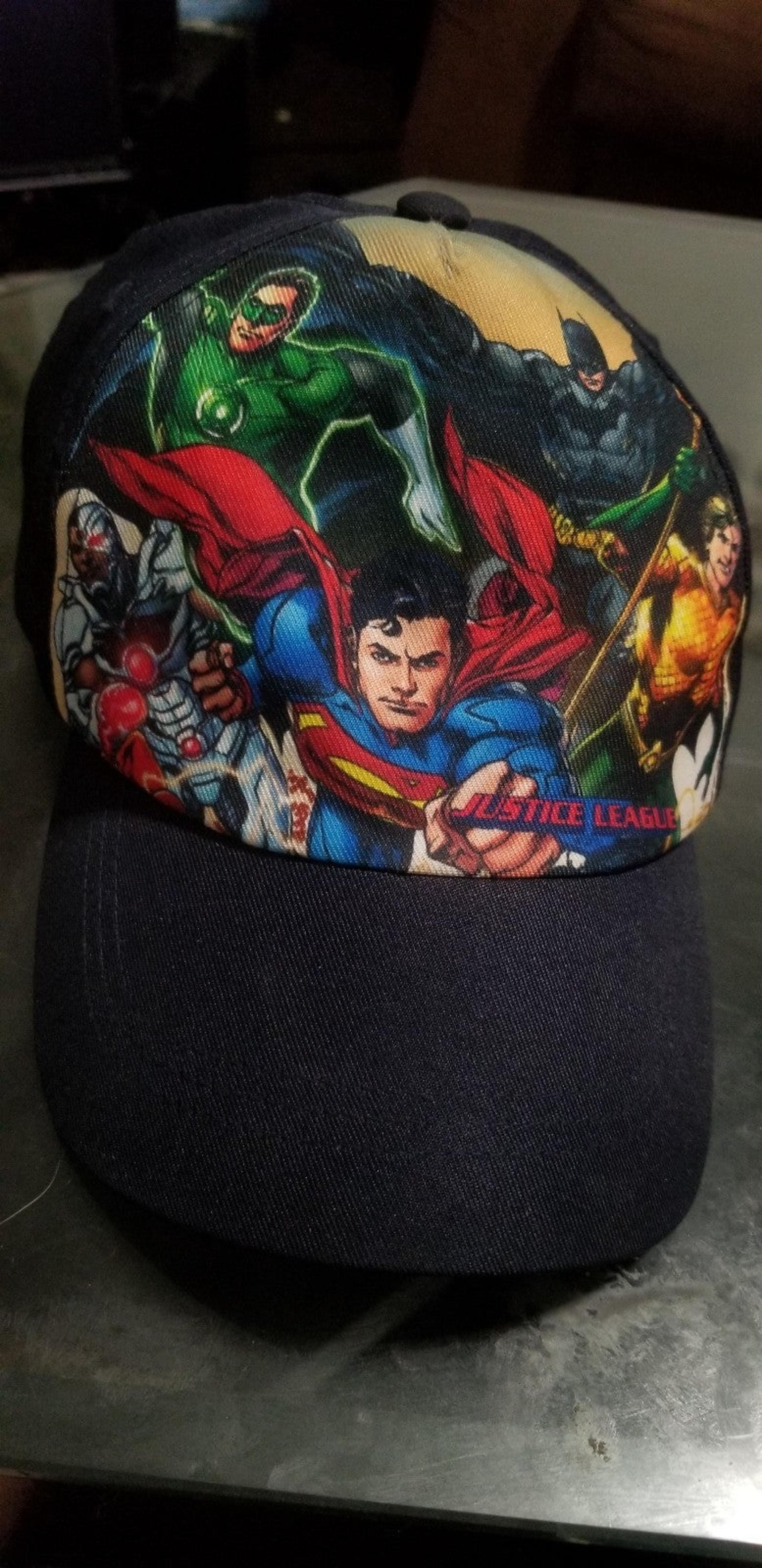 Dc Justice League Snapback Hat Youth One Size