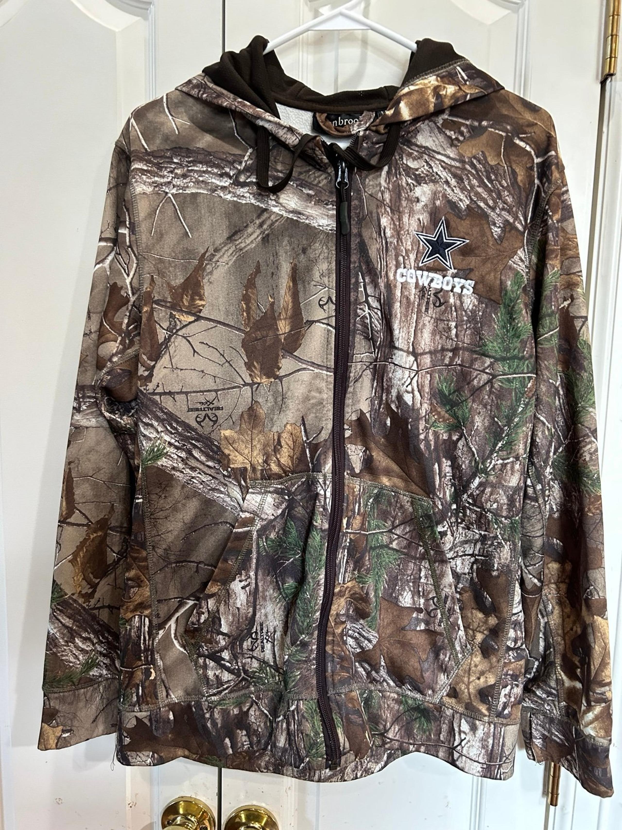 Dallas Cowboys Dunbrooke camo zip hoodie