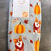Corgi Pumpkin spice sherpa blanket