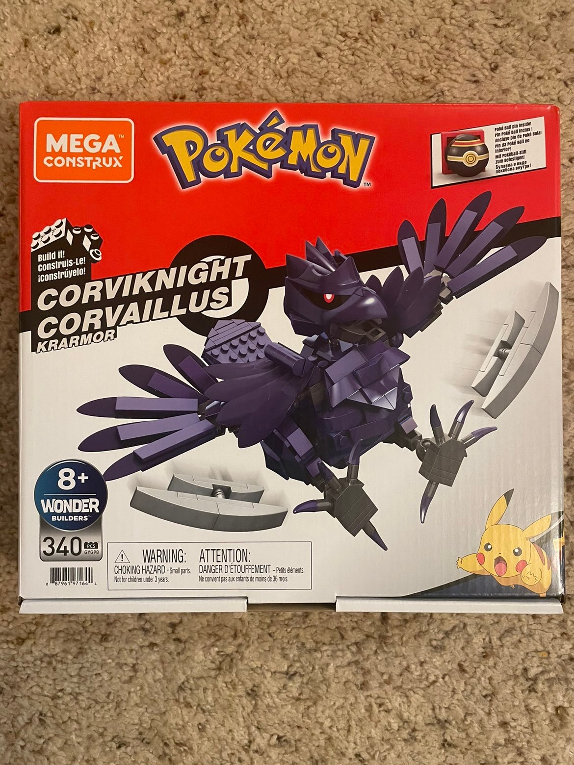 Mega Construx Pokemon Corviknight