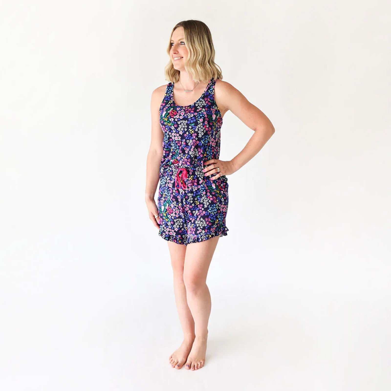 Endra Women's Sleeveless Short Loungewear