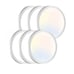 Slochi 6 Pack 7.5 LED Flush Mount Ceiling Lights (3CCT 3000K-6500K) 15W