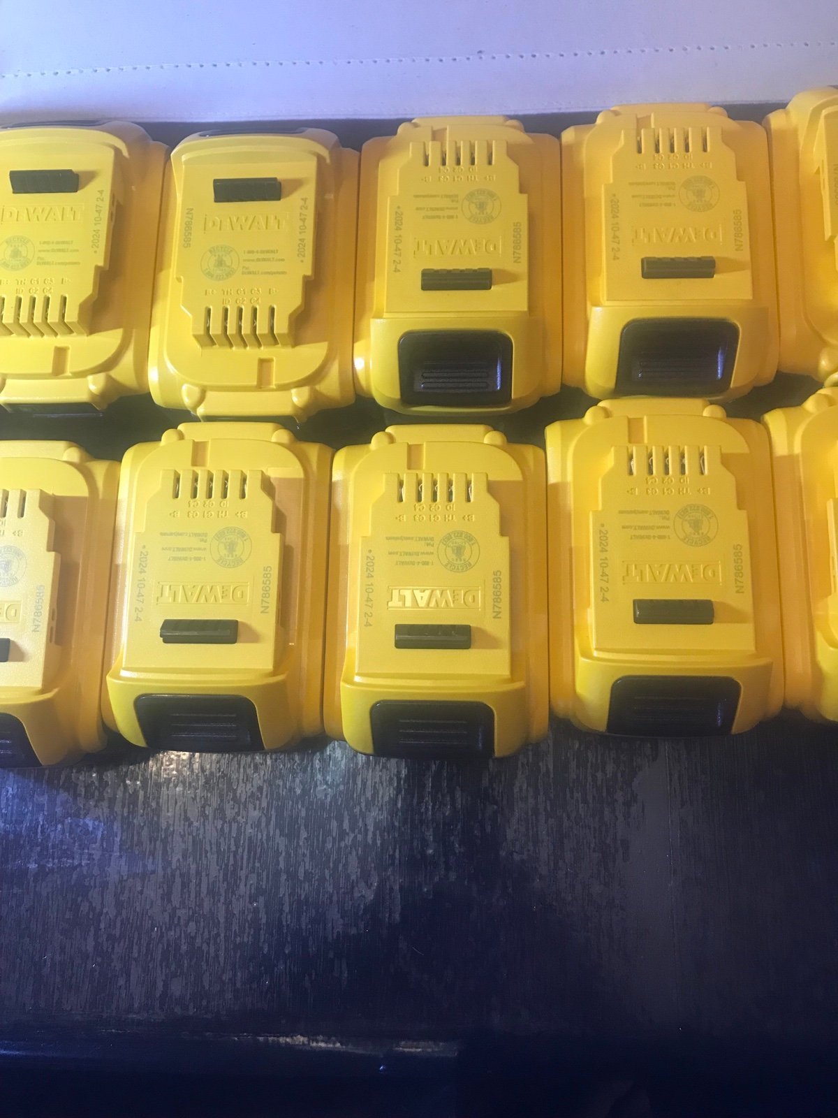 Dewalt 5.0 batteries