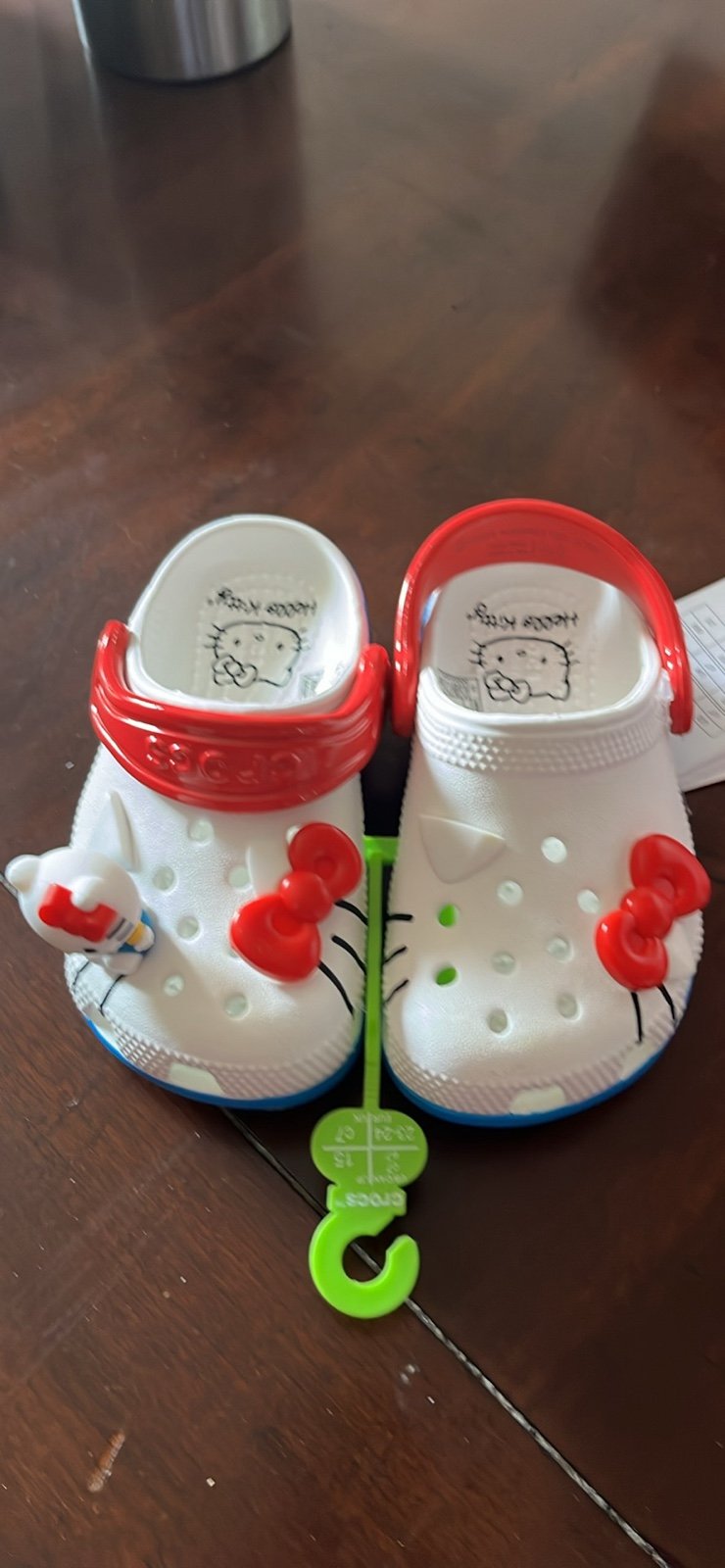 Hello kitty crocs