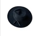 NWT BRIXTON Ashley Felt Hat 100% WOOL BLACK ONE SIZE