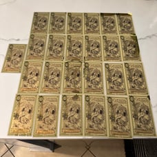 Lot of (25) 1 New Hampshire goldbacks