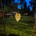 Hanging Solar Lights, Tomshine Solar Lantern LED Moroccan Garden Lights Metal La