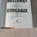 Hunting Badger by Tony Hillerman, SIGNED FIRST EDITION (1999 Hardcover)
