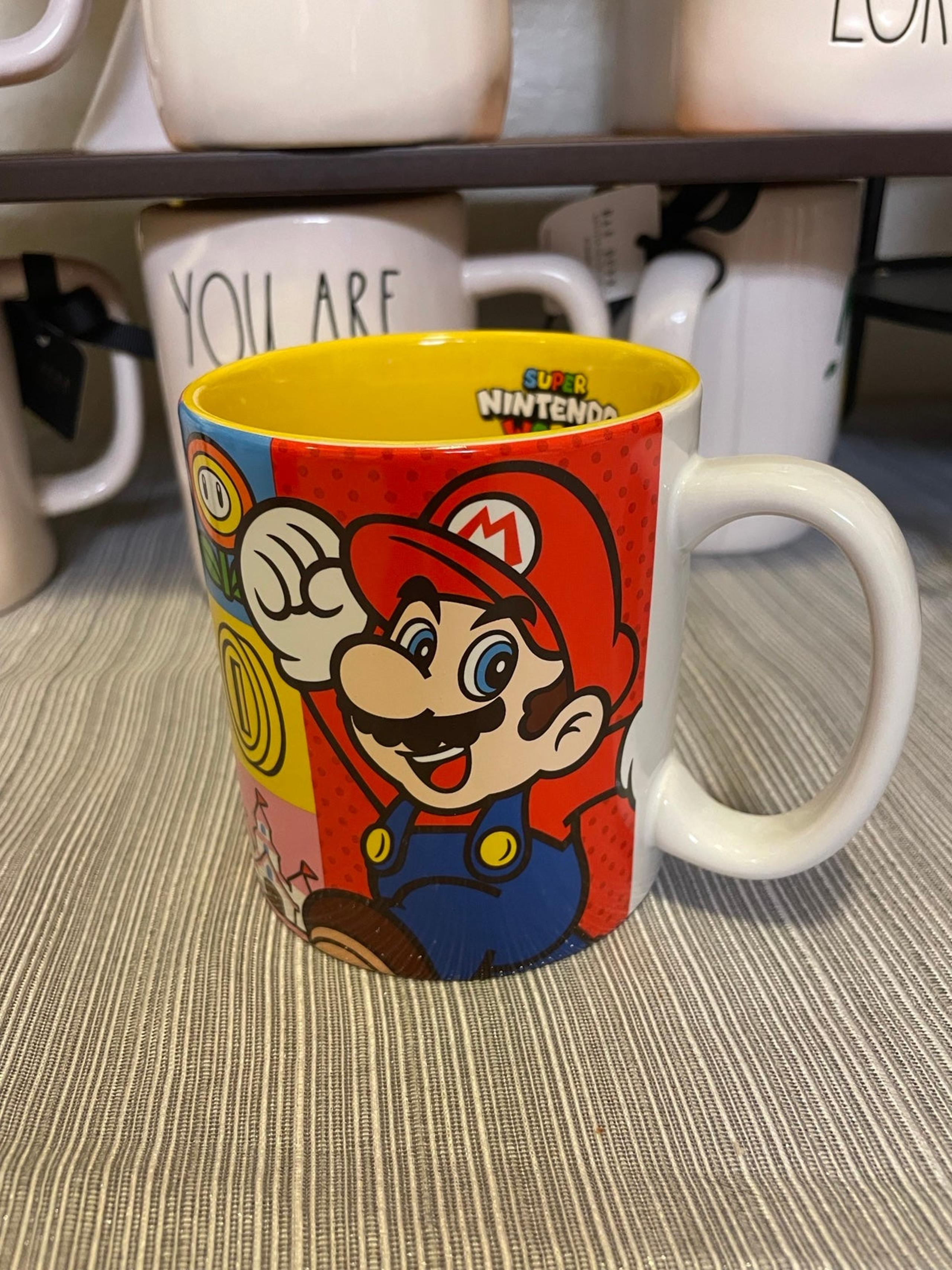 Universal Studios Hollywood Super Nintendo World Multi Character Coffee Mug.
