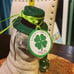 Blue Sky Clayworks St. Patricks Pug Figurine