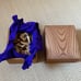 Shogi Piece Set, Koshiyama-made, Satsuma Tsuge, One-Character Inscription