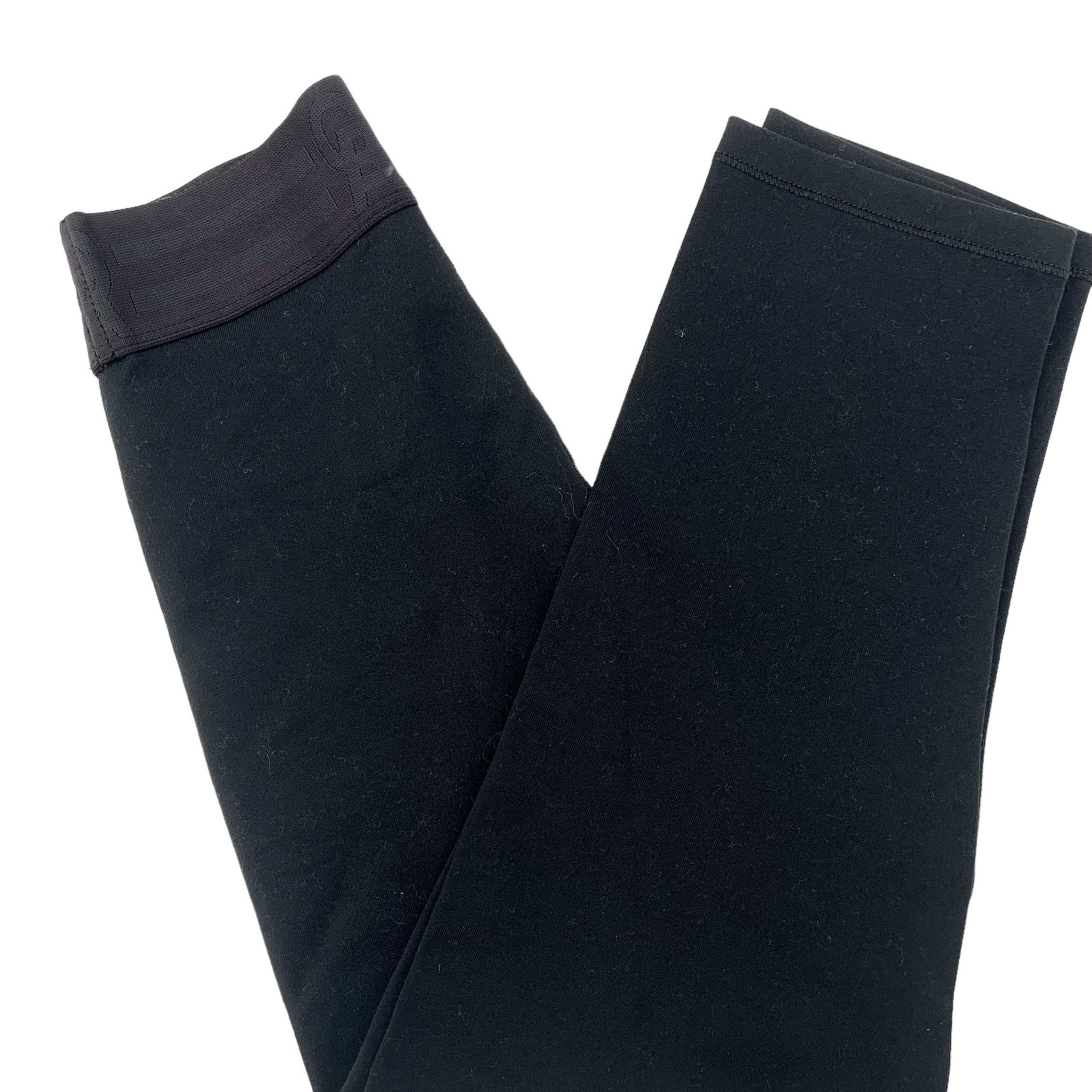 GOOD AMERICAN Leggings Size S Activewear Athletic Pants Workout Black Cropped