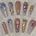 Nude Sparkle Press On Nails...