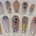 Nude Sparkle Press On Nails...