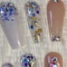 Nude Sparkle Press On Nails...
