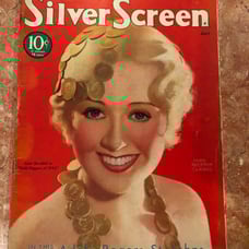 Silver screen vintage magazine July 1933