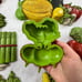 Syroco Vegetable Wall Hangings Farmhouse Fruit Bread Corn Vintage Set of 9
