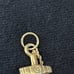 14k Gold Anchor Cross Charm