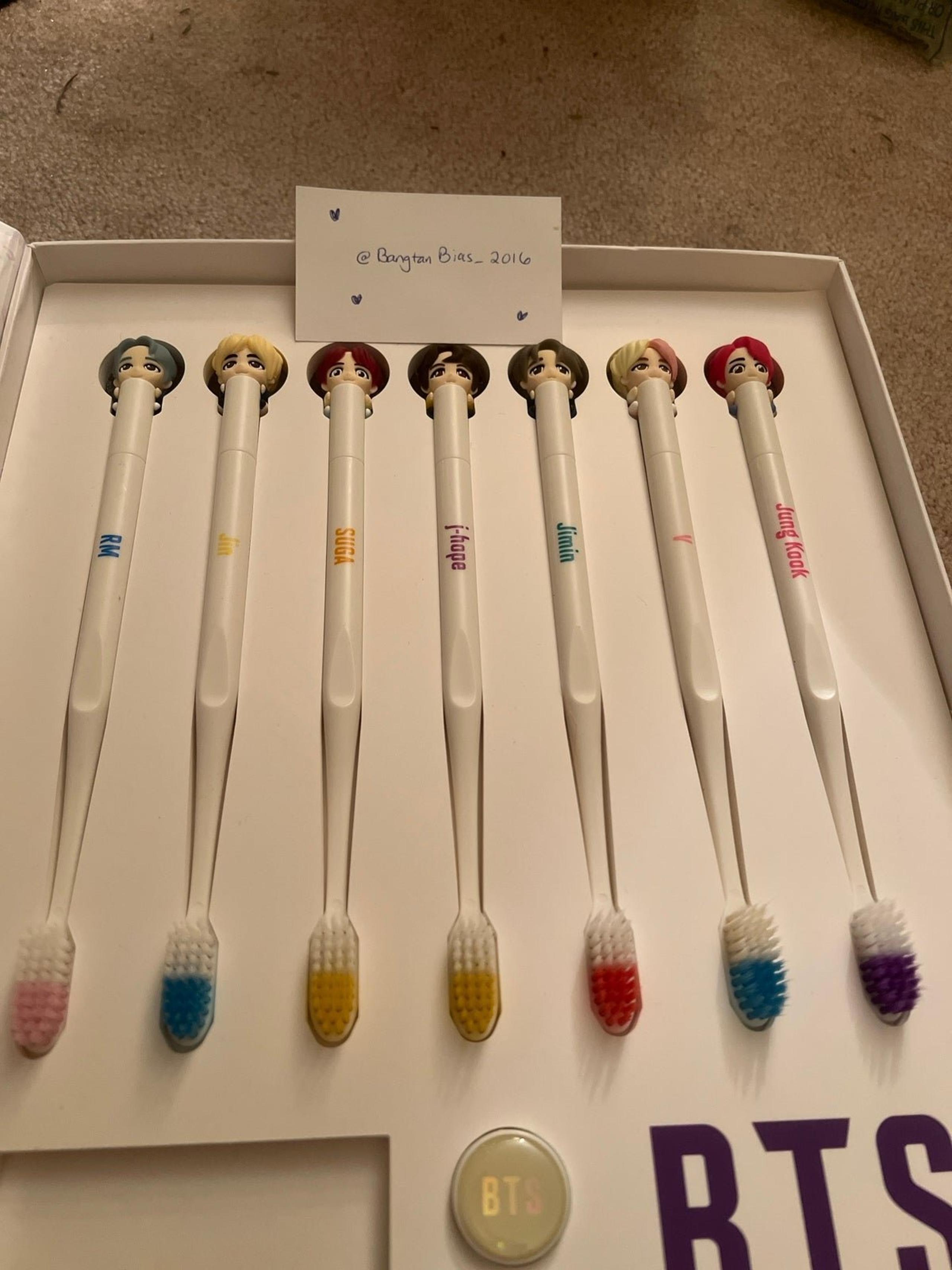 BTS TinyTan Toothbrush - Taehyung V