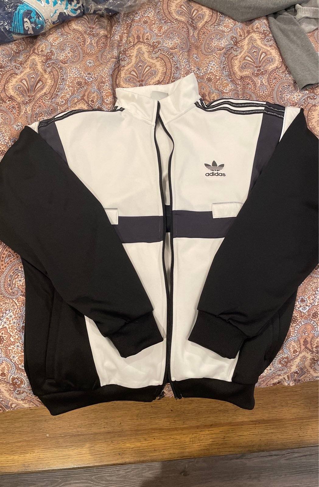 adidas Jacket in black and white