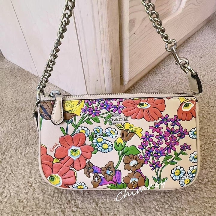 ❤️❤️NWT Coach Nolita 19 With Floral Print