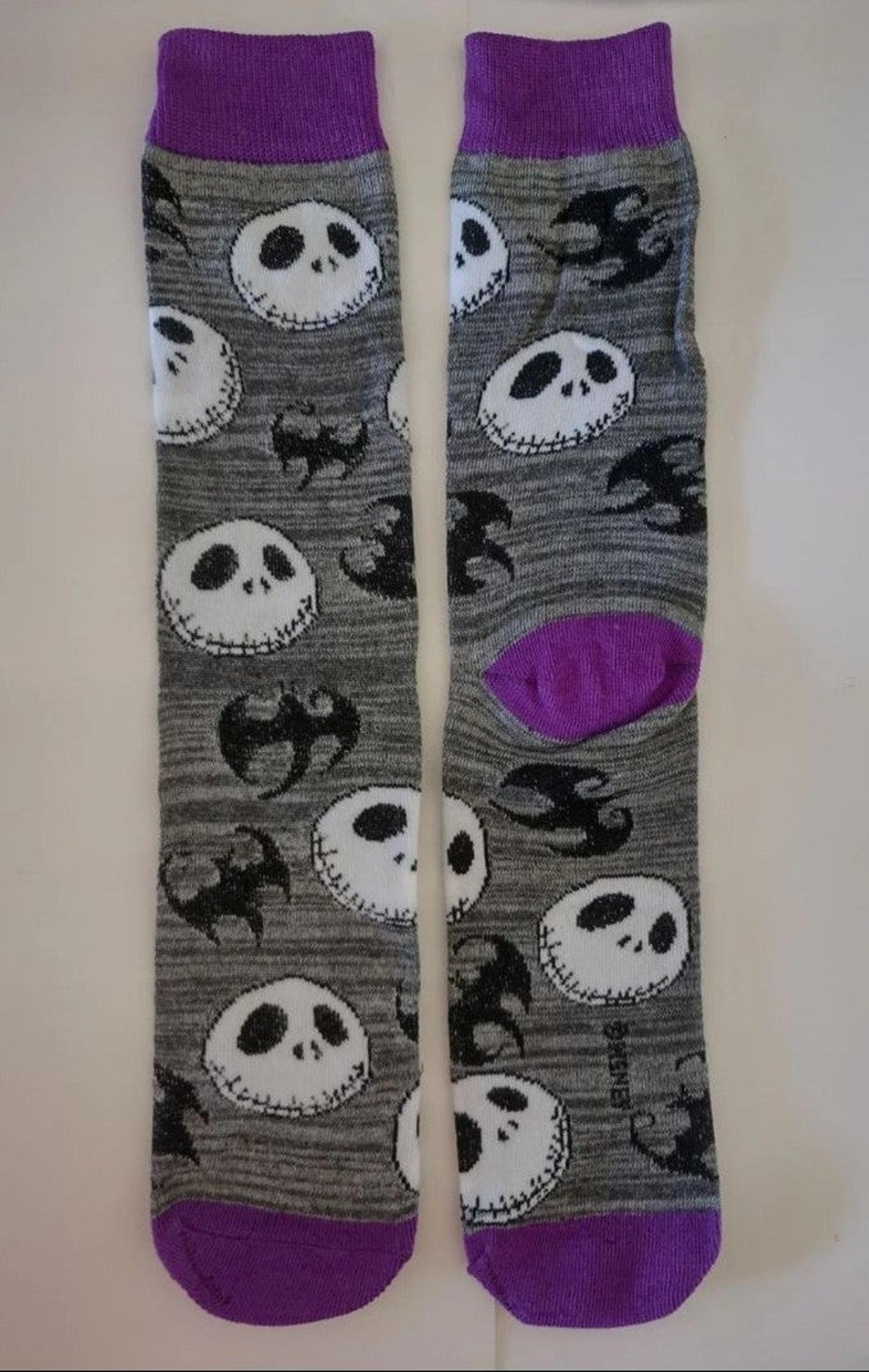 NWOT The Nightmare Before Christmas Casual Crew Socks Unisex Shoe Size 8-12