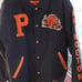 PRINCETON TIGERS IVY LEAGUE LINED VINTAGE STALL & DEAN JACKET COAT 4X