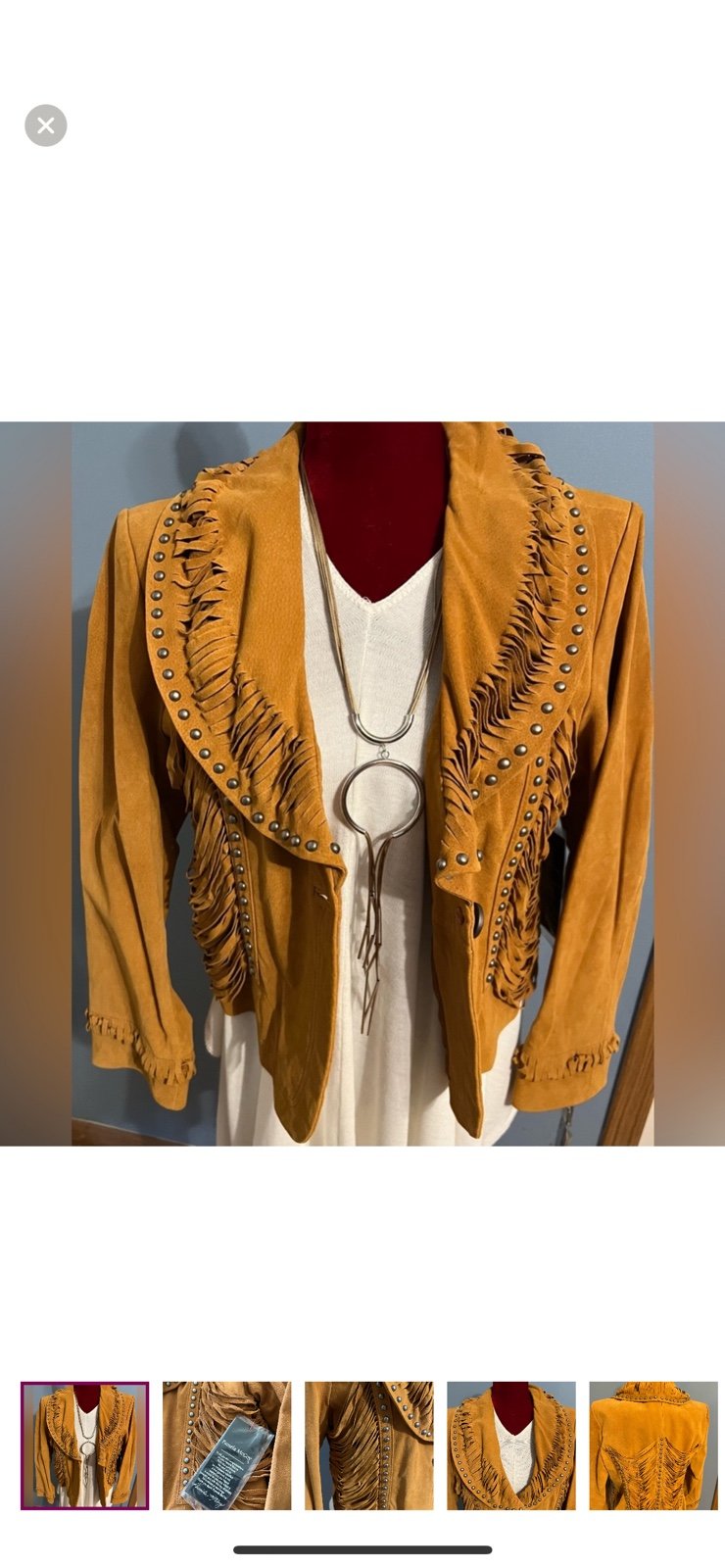 Pamela McCoy Leather Jacket