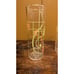 Vintage Set 4 MCM Federal Glass Pink Elephant & Monkey Musical Notes Highball 7