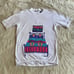 Vintage 80’s Louis Garneau Retro Cycling Jersey Funny Graphic De Part USA Made L