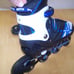 C Lou Inline Adjustable Light Up Wheels Roller Skates 6-7 Youth Fits Womens 8-9