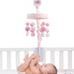 Lambs & Ivy Baby Girls Rule the World Pink Floral 5 Pc Nursery Crib Bedding Set