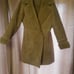 Express Leather Shearling Coat L