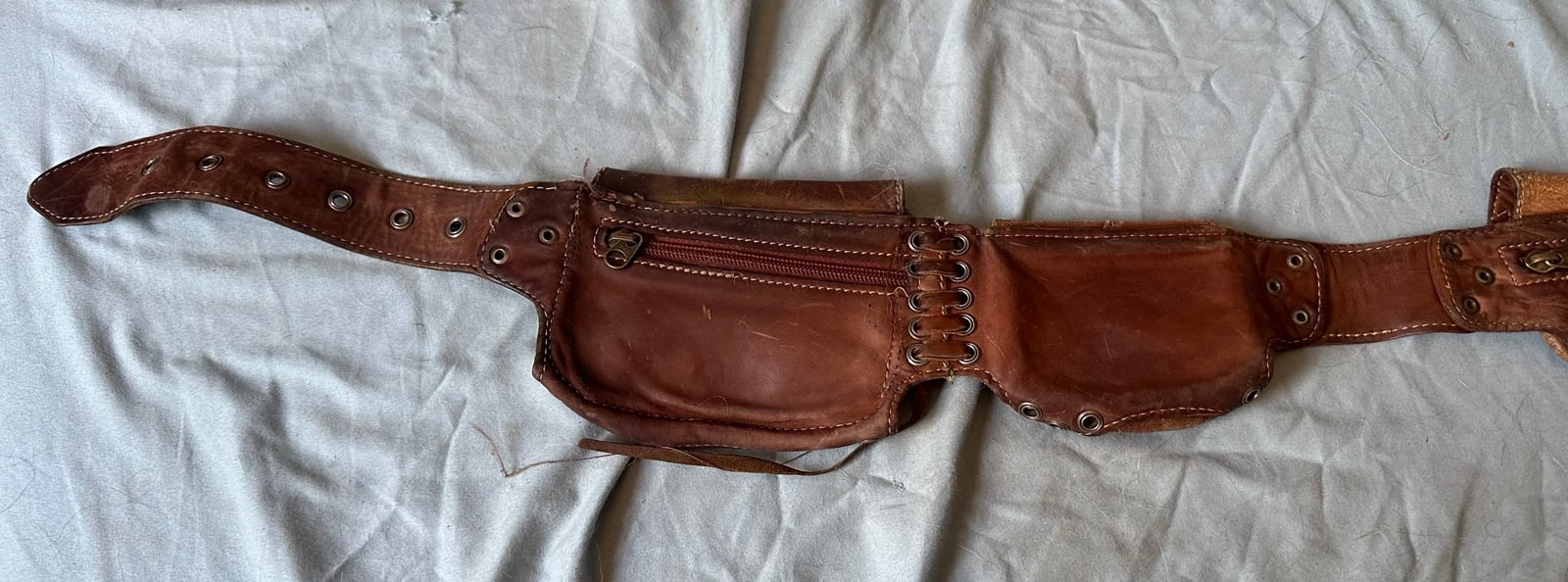 Used Real Leather Festival Belt Hamemade by Nayture’s Empire