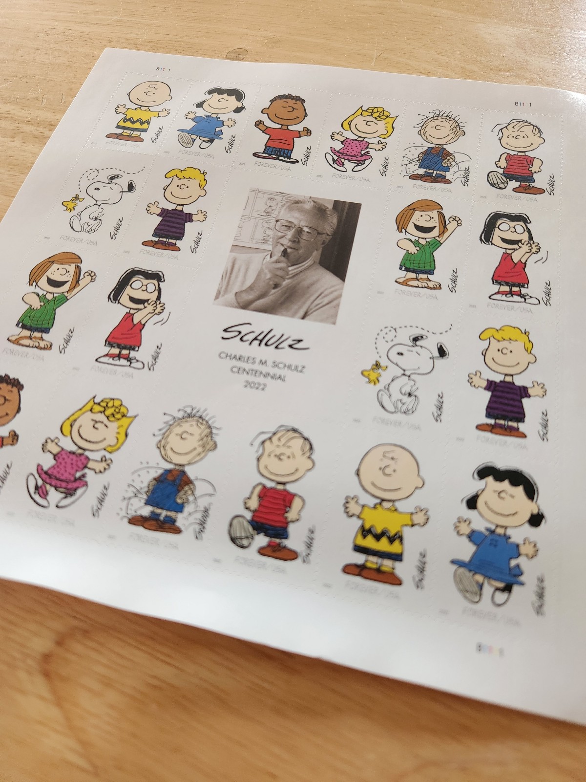 Charlie Brown Stamps 2022