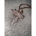 King I’ve Rose gold Uzi necklace