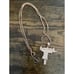 King I’ve Rose gold Uzi necklace
