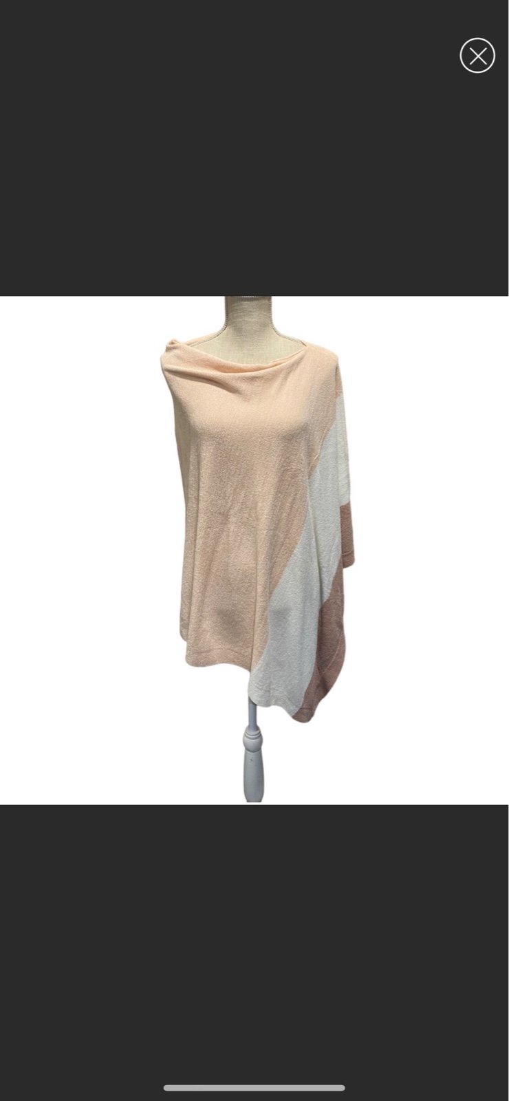 Barefoot Dreams Poncho.