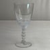 6 Duncan Miller Teardrop Clear Glass Wine Clarets 5