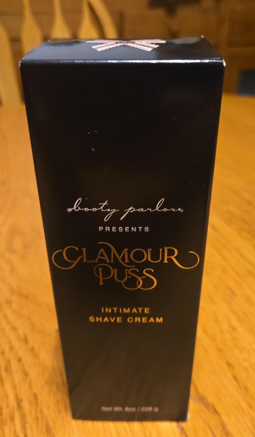 Booty Parlor Glamour Puss intimate shave cream 8 fl oz new