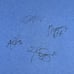 Vintage US Soccer National Team Signed T-Shirt Mens XL Blue Center Swoosh Auto