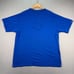 Vintage US Soccer National Team Signed T-Shirt Mens XL Blue Center Swoosh Auto