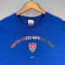 Vintage US Soccer National Team Signed T-Shirt Mens XL Blue Center Swoosh Auto