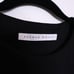 SUSANA MONACO Long Sleeve Peplum Top Black Crew Stretchy Crewneck Women's M