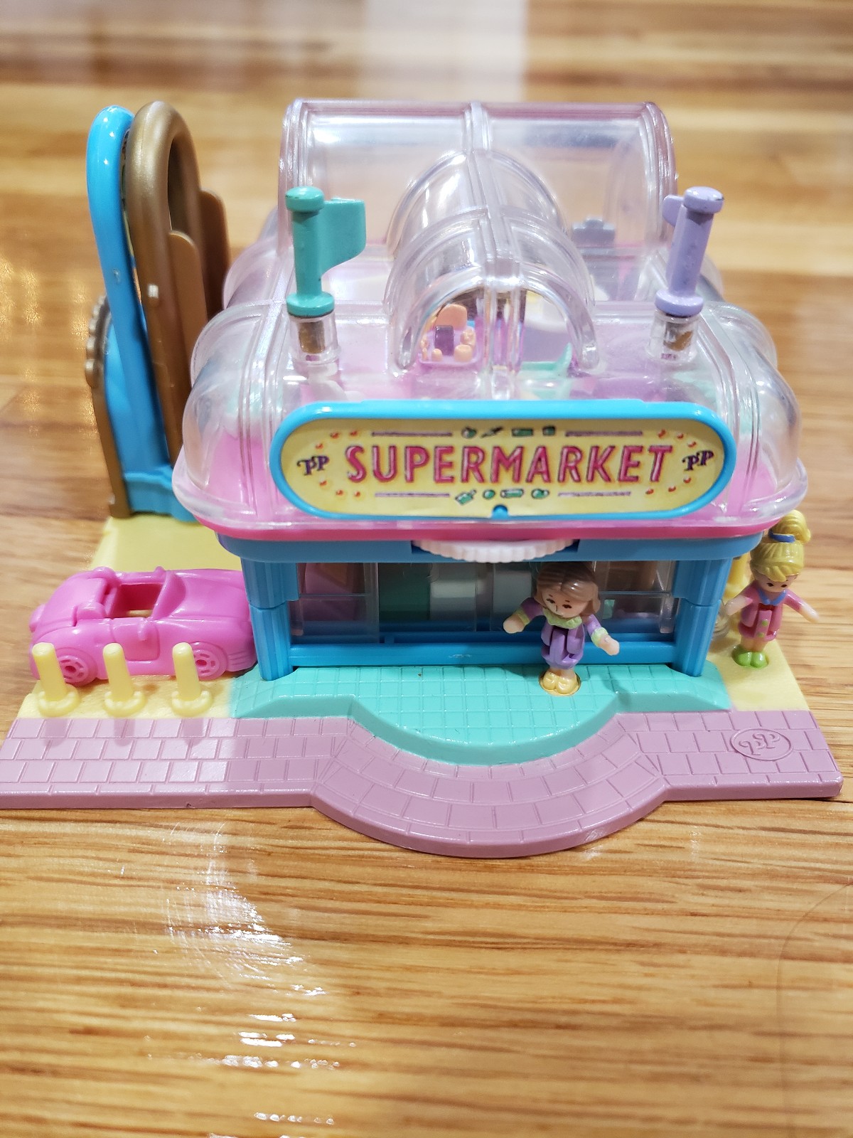 Vintage Bluebird Polly Pocket 1995 Pollyville Supermarket